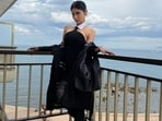 Mouni Roy shared pictures of her first look from the 2026 Cannes Film Festival. (Instagram/ Mouni Roy)