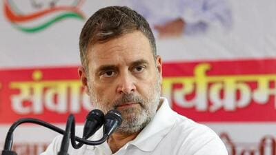Rahul Gandhi during a programme in Rae Bareli. (Sourced) Rahul Gandhi during a programme in Rae Bareli. (Sourced)
