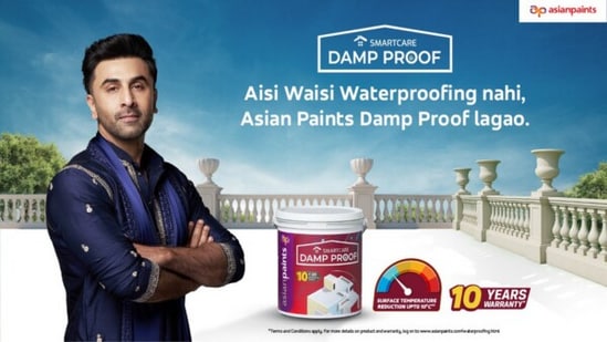 Asian Paints Damp Proof offers a solution with heat-reflective technology and waterproofing to protect homes, ensuring comfort and durability throughout the year. (Asian Paints)