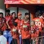 విజయ సంబరాల్లో ఎస్​ఆర్​హెచ్​ ఆటగాళ్లు..