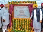 Punjab Chief Minister Bhagwant Mann inaugurates the project of undergrounding electricity wires, at village Satauj, in Sangrur on Tuesday. Punjab Chief Minister Bhagwant Mann inaugurates the project of undergrounding electricity wires, at village Satauj, in Sangrur on Tuesday.
