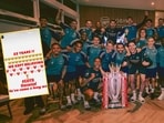 Arsenal has won the Premier League following Manchester City’s 1-1 draw against Bournemouth on Tuesday. (Photo: Instagram)