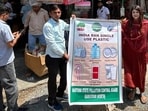 Enforcement teams targeted vendors, stockists and manufacturers as agencies stepped up inspections and awareness campaigns citywide. (HT)