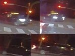 Photos of the vehicle used in the double murder in Ontario released by the police in December 2023. (Caledon OPP)