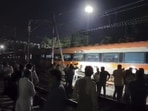Railway board has decided to remove 16 double diamond crossings across Pune railway division following derailment of Mumbai-Solapur Vande Bharat Express at Pune railway station yard on April 27. (PTI FILE)