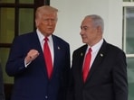 When asked what message he had recently given Netanyahu about a possible military strike on Iran, Trump gave a direct response.