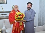 మనోహర్ లాల్ ఖట్టర్‌తో కిషన్ రెడ్డి