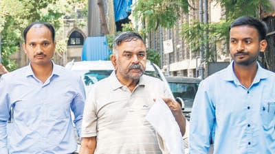 Mumbai, India. May 20, 2026 - Self-styled godman Ashok Kharat was produced before the ED court in Mumbai after his arrest by the Enforcement Directorate in a ₹70 Crore money laundering case linked to alleged religious fraud across Maharashtra. Mumbai, India. May 20, 2026. (Photo by Raju Shinde/HT Photo) (Raju Shinde) Mumbai, India. May 20, 2026 - Self-styled godman Ashok Kharat was produced before the ED court in Mumbai after his arrest by the Enforcement Directorate in a ₹70 Crore money laundering case linked to alleged religious fraud across Maharashtra. Mumbai, India. May 20, 2026. (Photo by Raju Shinde/HT Photo) (Raju Shinde)