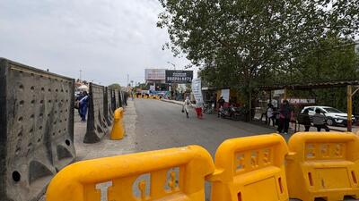The Bus Rapid Transit System (BRTS) lanes within the construction zone have been closed and converted into shared lanes for buses and other vehicles. (HT PHOTO)