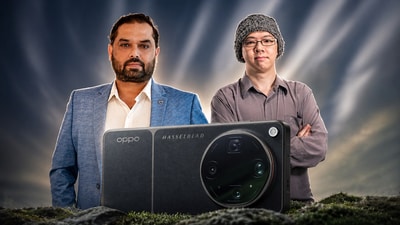 OPPO's Golden Patnaik and Simon Liu. (HT Tech Creative/OPPO)