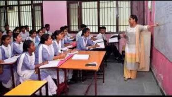Ludhiana remained stagnant in school safety and child protection, where the score stayed fixed at 21 points. (HT File)