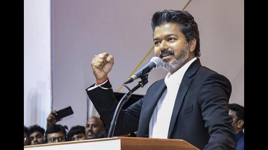 The TVK founder has always been an ally of the Eelam cause. This Sunday, Vijay mourned the victims of Mullivaikkal, the last stand of the Tamil Eelam Movement in 2009 in northern Sri Lanka, and Prabhakaran, who was killed on May 18 that year (PTI)