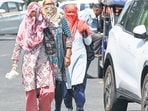 According to the India Meteorological Department’s local forecast, temperatures in the district are likely to remain between 43°C and 44°C over the next few days, accompanied by warm nights and strong surface winds during the day. (Sunil Ghosh/HT Photo)