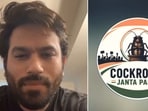 Cockroach Janata Party founder Abhijeet Dipke.