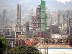 The Indian Oil Corporation refinery at Noonmati, in Guwahati. (ANI)