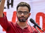 In the impugned order, additional sessions judge Sameer Bajpai of the Karkardooma courts held that the grounds cited by Umar Khalid (above) for seeking interim bail were not reasonable. (PTI)