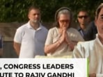 Rajiv Gandhi death anniversary: PM Modi, Sonia, Rahul pay tributes