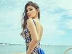 Mouni Roy stuns in a striking gown during the Cannes Film Festival, 