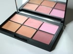 Powder blush for women with oily skin