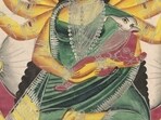 A representative image of Goddess Durga.