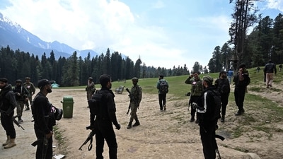 NIA writes that during their getaway, the terrorists encountered three civilians hiding behind trees outside the fence and shot them at close range. (AFP) NIA writes that during their getaway, the terrorists encountered three civilians hiding behind trees outside the fence and shot them at close range. (AFP)