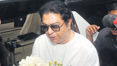 Thane, India - May -21 2026: Raj Thackeray received major relief from the Thane Court on Thursday in connection with the 2008 Kalyan railway station assault case. During the ongoing hearing in the matter, the court acquitted Raj Thackeray of all charges. The case was related to the alleged assault on North Indian candidates who had arrived for a railway recruitment examination at Kalyan railway station. Following the incident, cases were registered against Raj Thackeray along with several MNS office bearers and workers ,in Thane ,in Mumbai, India, on, Thursday, May -21, 2026. ( photo by Praful Gangurde / Hindustan Times ) Thane, India - May -21 2026: Raj Thackeray received major relief from the Thane Court on Thursday in connection with the 2008 Kalyan railway station assault case. During the ongoing hearing in the matter, the court acquitted Raj Thackeray of all charges. The case was related to the alleged assault on North Indian candidates who had arrived for a railway recruitment examination at Kalyan railway station. Following the incident, cases were registered against Raj Thackeray along with several MNS office bearers and workers ,in Thane ,in Mumbai, India, on, Thursday, May -21, 2026. ( photo by Praful Gangurde / Hindustan Times )