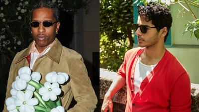 ASAP Rocky and Ishaan Khatter ASAP Rocky and Ishaan Khatter