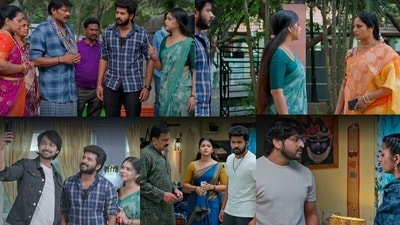 గుండె నిండా గుడి గంటలు టుడే ఎపిసోడ్: మనోజ్ గాడి కక్కుర్తి.. మళ్లీ తప్పించుకున్న విల్లా విజయ్.. చేపలు అమ్ముతూ దొరికి..