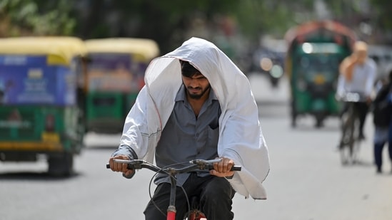 Mahesh Palawat, vice president at Skymet, said while a feeble western disturbance began impacting the western Himalayan region from Thursday, it is unlikely to impact Delhi. (Parveen Kumar/Hindustan Times)