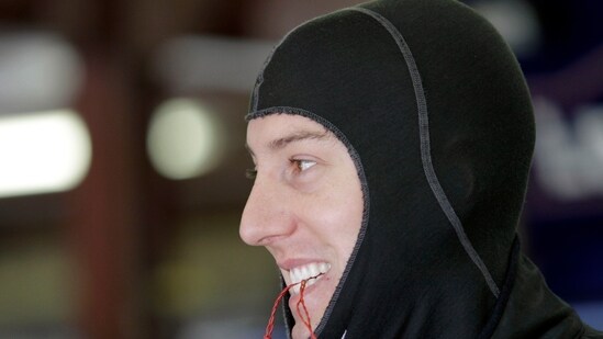 NASCAR driver Kyle Busch on July 15, 2011. (AP Photo/Mary Schwalm)