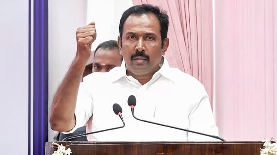 S Rajesh Kumar got tourism portfolio under the newly formed Tamil Nadu government. (@lokbhavantn)
