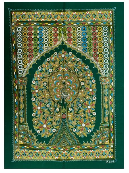 Rogan Painting with Tree of Life (ANI)
