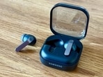 A new wider woofer on Galaxy Buds4 Pro has 19.8% larger diaphragm, compared to Galaxy Buds3 Pro. (Vishal Mathur/ HT Photo)
