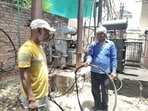 Faults, ranging from burnt transformers and short circuits at substations to overheating of power cables, have severely affected supply (ANIL KUMAR MAURYA/HT) Faults, ranging from burnt transformers and short circuits at substations to overheating of power cables, have severely affected supply (ANIL KUMAR MAURYA/HT)