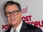 Stephen Colbert arrives for The Hollywood Reporter's The Most Powerful People in Media, in New York, U.S., May 7, 2026. 