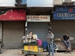 This early morning, all the chashma shops are lying shuttered. (HT Photo)