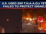 Trump burnt through 200 THAAD missiles, yet failed to protect Israel from Iran?