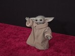 The seemingly autonomous star, which stands 14-and-a-half inches tall, is actually a new-and-improved model of the various puppets used in “The Mandalorian and Grogu.”