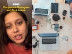 A woman said her manager made a new rule asking employees to give prior notice for sick leave.