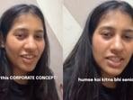 A Mumbai woman said corporate culture clashed with values she had learnt about respecting elders.