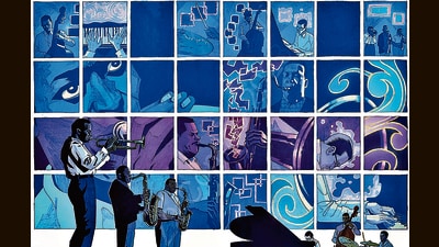 Art from Miles and the Search for the Sound (2023). Art from Miles and the Search for the Sound (2023).
