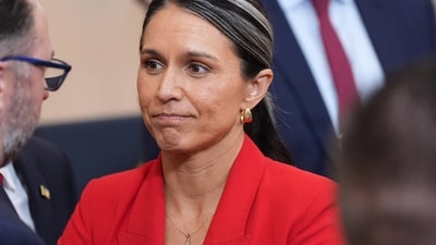 Tulsi Gabbard resigns as US director of national intelligence. (via REUTERS)