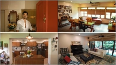 Rajeev Khandelwal's Mumbai home is a true paradise in the heart of the concrete jungle. (YouTube/ Curly Tales) Rajeev Khandelwal's Mumbai home is a true paradise in the heart of the concrete jungle. (YouTube/ Curly Tales)