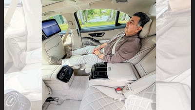 The new Mercedes-Benz S-Class makes you feel like you’re travelling business class. The new Mercedes-Benz S-Class makes you feel like you’re travelling business class.