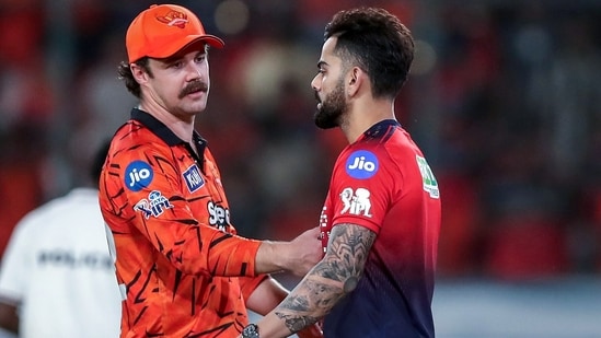 Virat Kohli seemingly ignored a customary handshake with Travis Head. (ANI Picture Service)