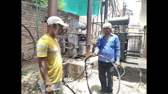 Faults, ranging from burnt transformers and short circuits at substations to overheating of power cables, have severely affected supply (ANIL KUMAR MAURYA/HT)