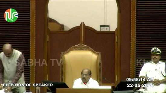 Senior Congress leader Thiruvanchoor Radhakrishnan was on Friday elected as the Speaker of the 16th Kerala Legislative Assembly. (Kerala Assembly)