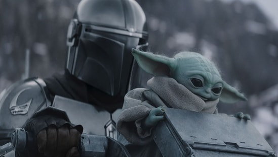The film The Mandalorian and Grogu picks up after the events of The Mandalorian Season 3. (X/ @BeyondReporter_)