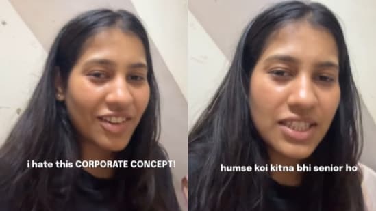 A Mumbai woman said corporate culture clashed with values she had learnt about respecting elders. (Instagram/samridhisharma._)