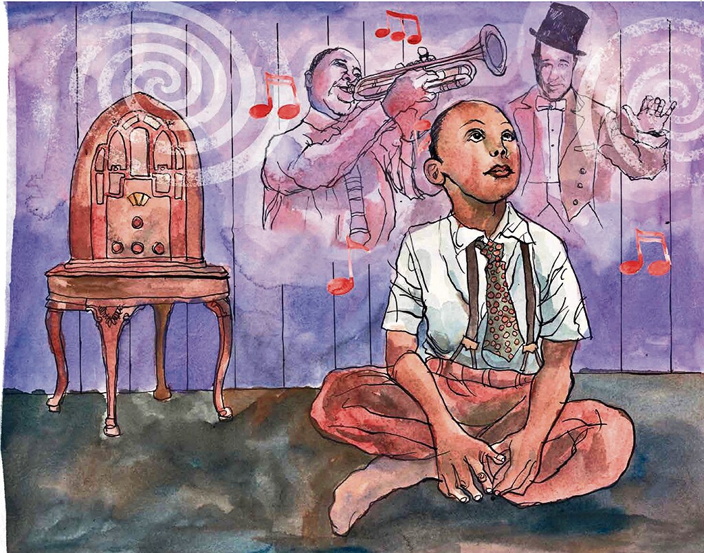 Art from the children’s book Birth of the Cool (2019). Art from the children’s book Birth of the Cool (2019).